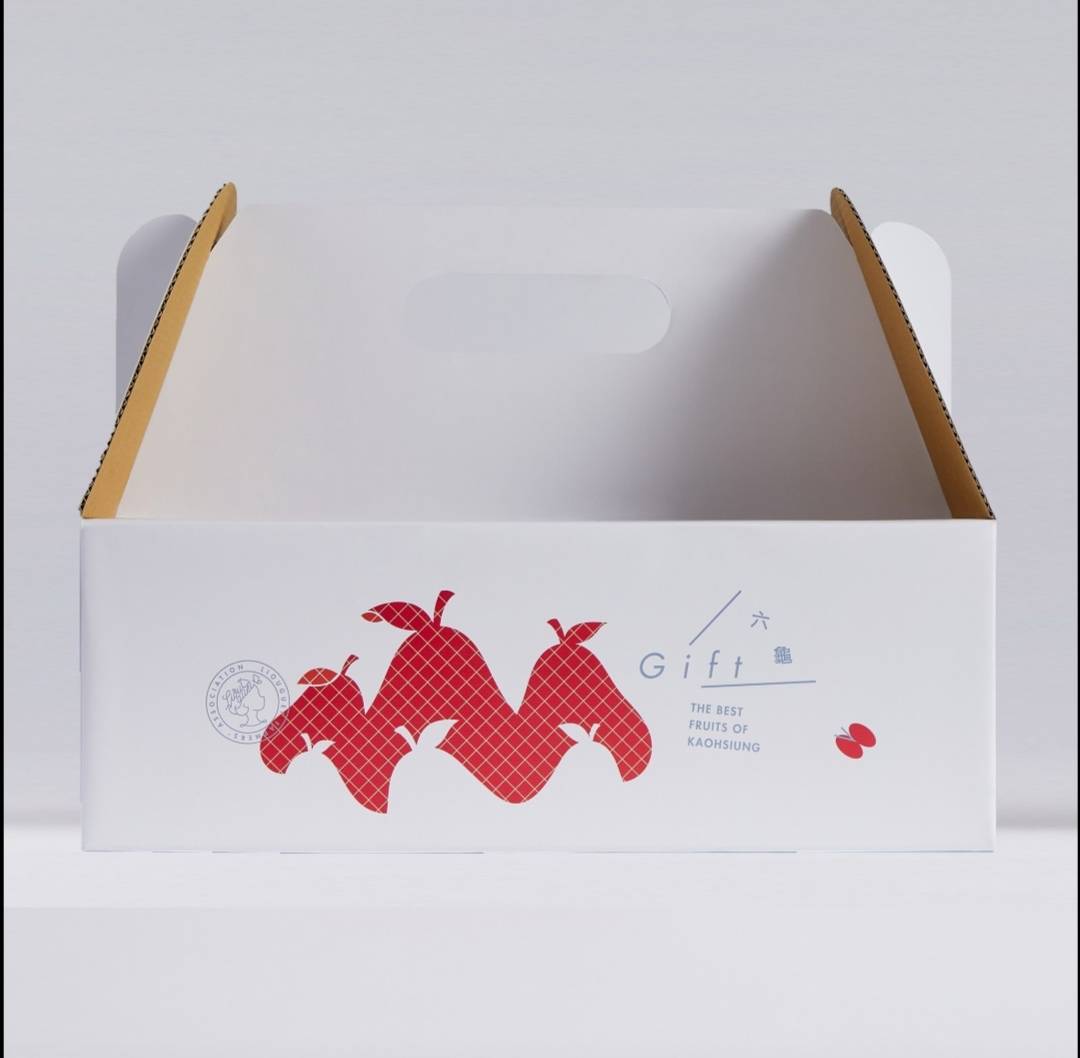 黑糖芭比蓮霧白色手提禮盒